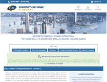 Tablet Screenshot of orlandocurrencyexchange.com